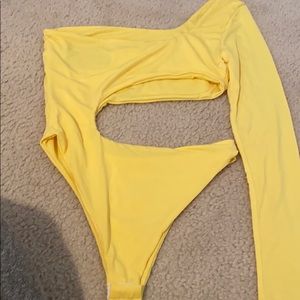 Cutting You Off Long Sleeve Bodysuit